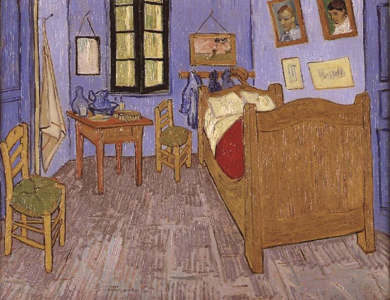 Vincent Van Gogh Vincent-s bedroom in Arles Norge oil painting art